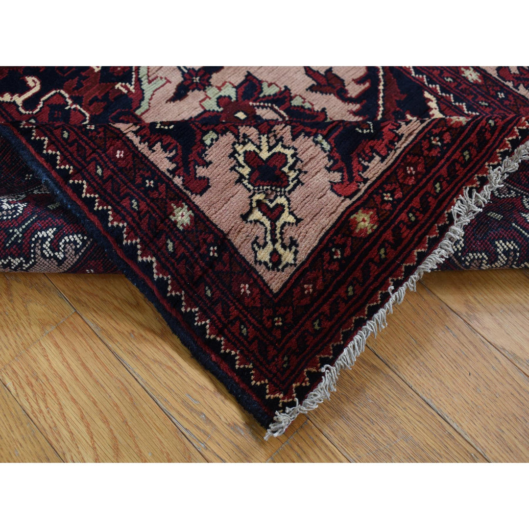 2'10" x 18'10" New Hand Knotted Red Wool Runner Oriental Rug - MOA10287618