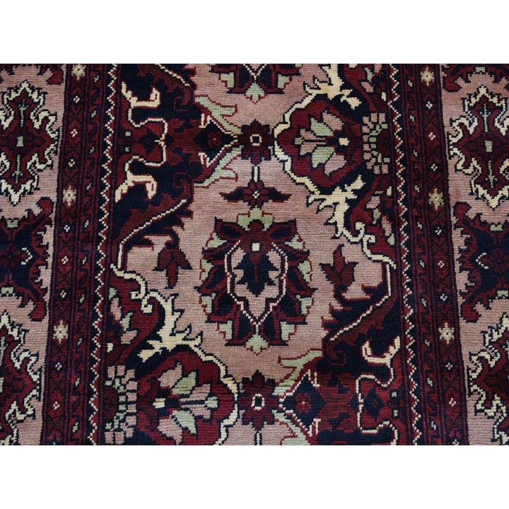 2'10" x 18'10" New Hand Knotted Red Wool Runner Oriental Rug - MOA10287618