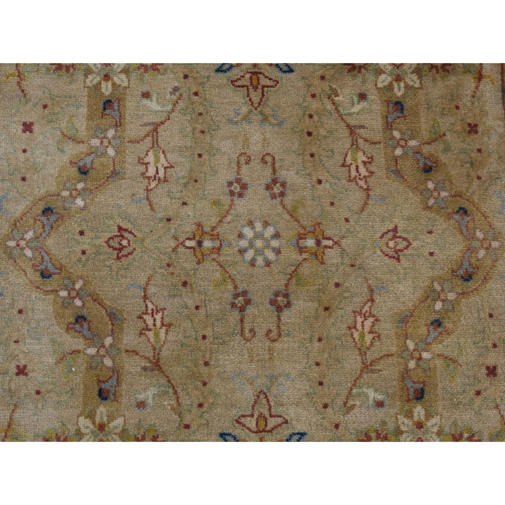 3'0" x 23'3" New Hand Knotted Brown Cotton Runner Oriental Rug - MOA10287657