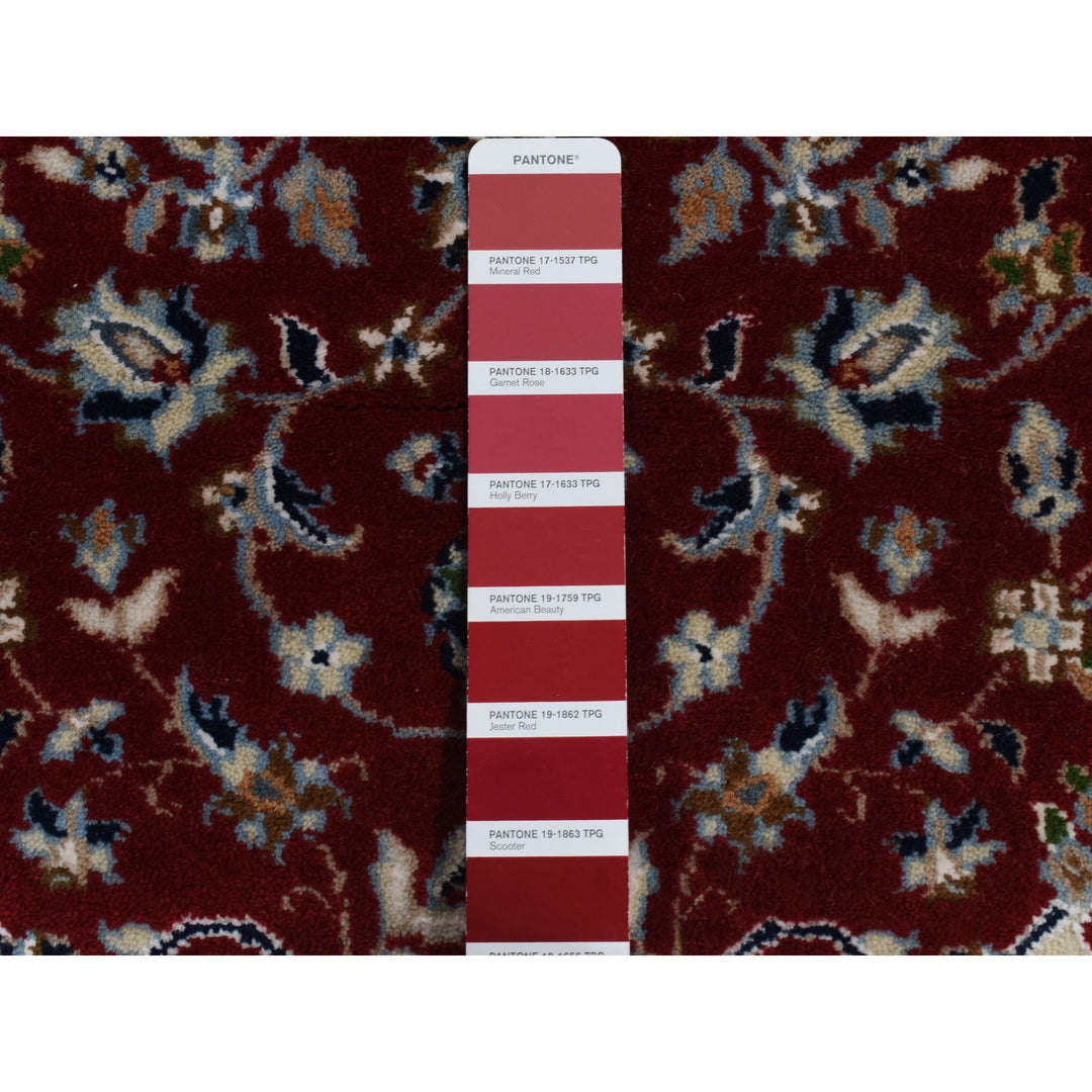 2'8" x 12'2" New Hand Knotted Red Cotton Runner Oriental Rug - MOA10287724