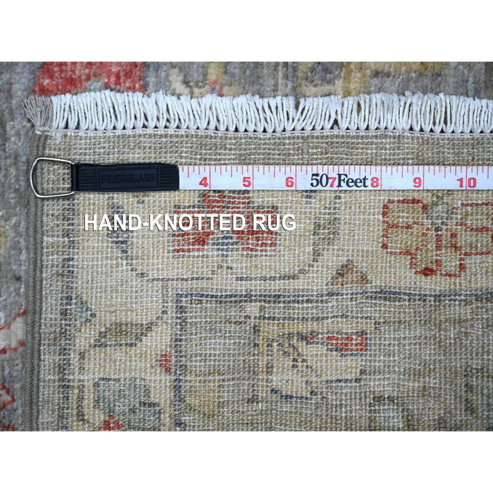 2'5" x 9'9" New Hand Knotted Black Cotton Runner Oriental Rug - MOA10288902