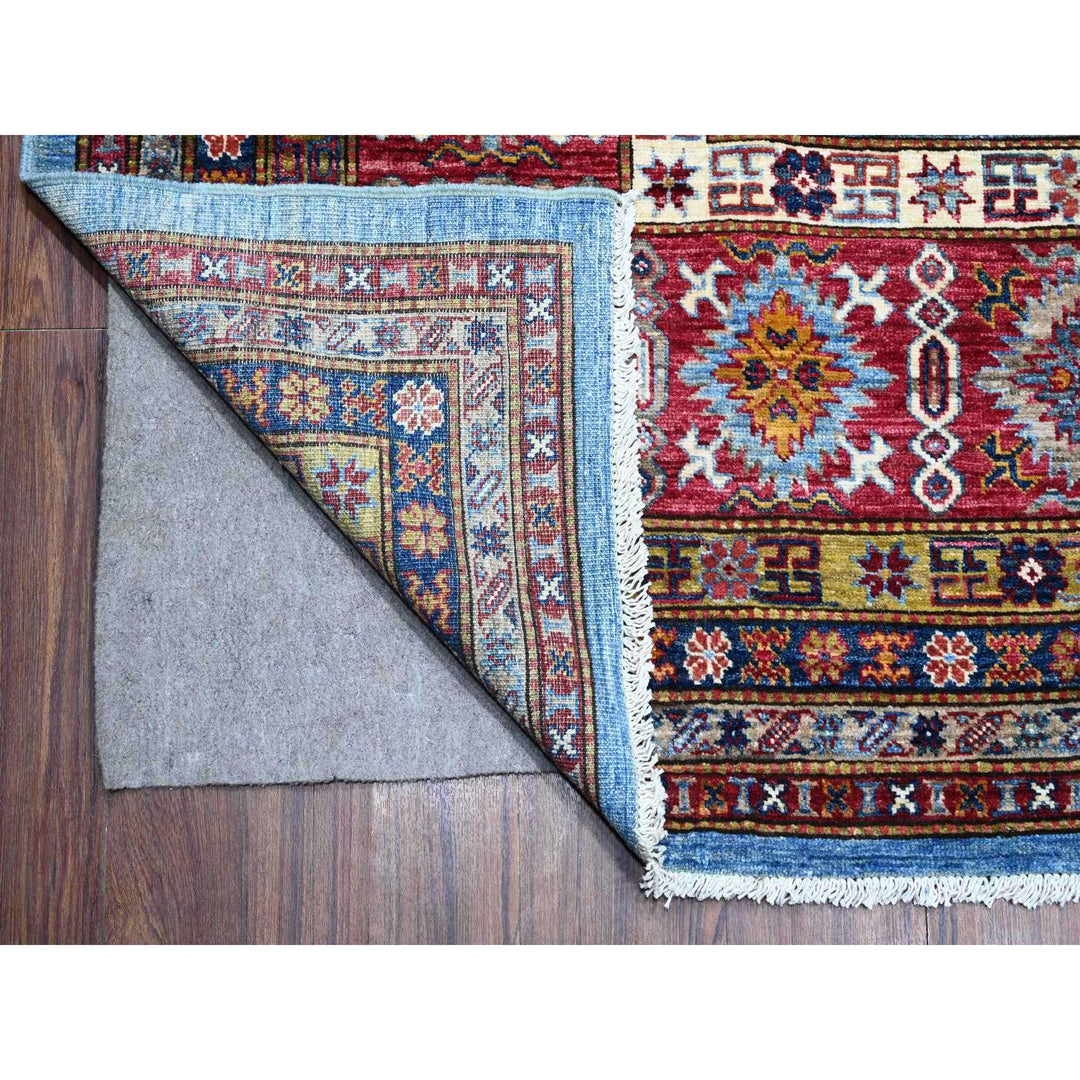 10'2" x 13'8" New Hand Knotted Blue Wool Rectangle Oriental Rug - MOA10289198