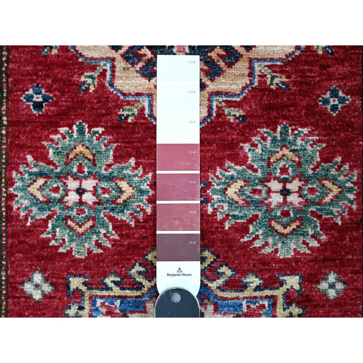 2'11" x 22'5" New Hand Knotted Red Cotton Runner Oriental Rug - MOA10289312