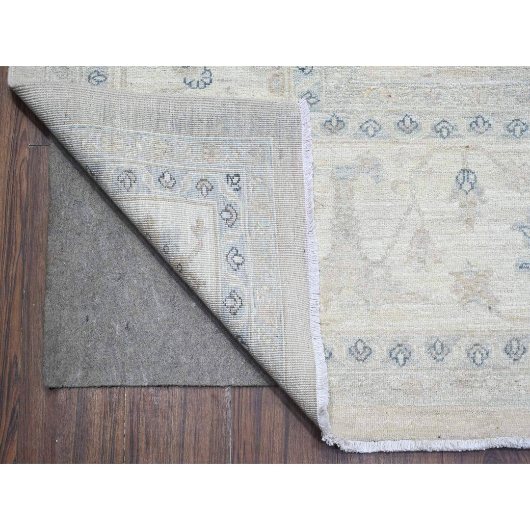 10'0" x 20'8" New Hand Knotted Grey Wool Rectangle Oriental Rug - MOA10289474