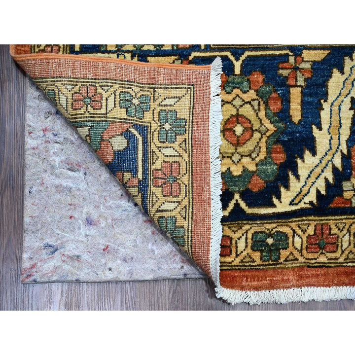 9'0" x 12'3" New Hand Knotted Red Wool Rectangle Oriental Rug - MOA10289851