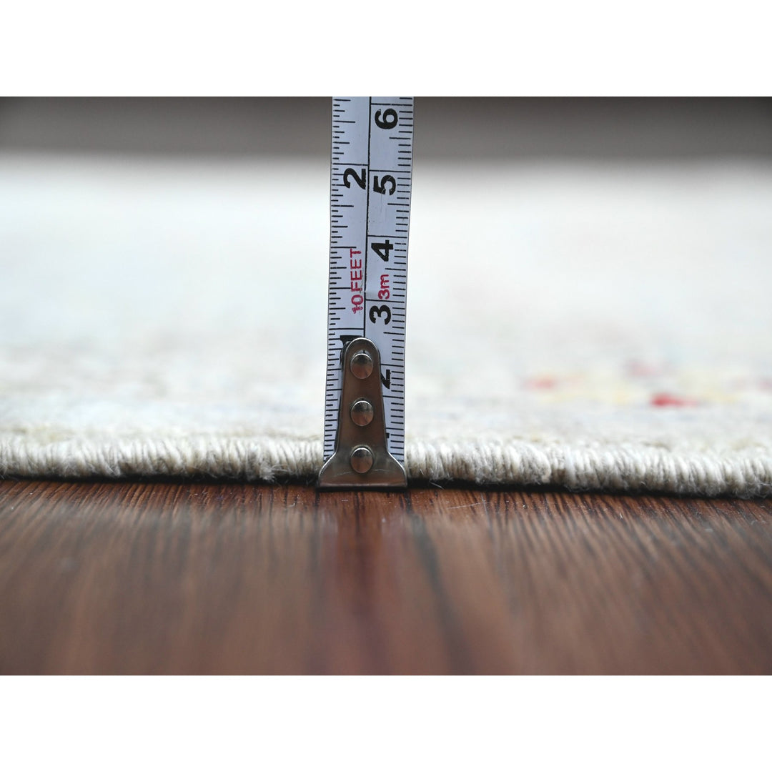 2'11" x 11'8" New Hand Knotted Brown Wool Runner Oriental Rug - MOA10289990