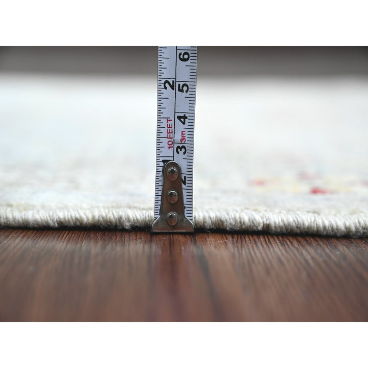 2'11" x 11'8" New Hand Knotted Brown Wool Runner Oriental Rug - MOA10289990