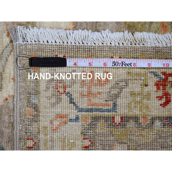 2'7" x 5'11" New Hand Knotted Brown Wool Runner Oriental Rug - MOA10289991