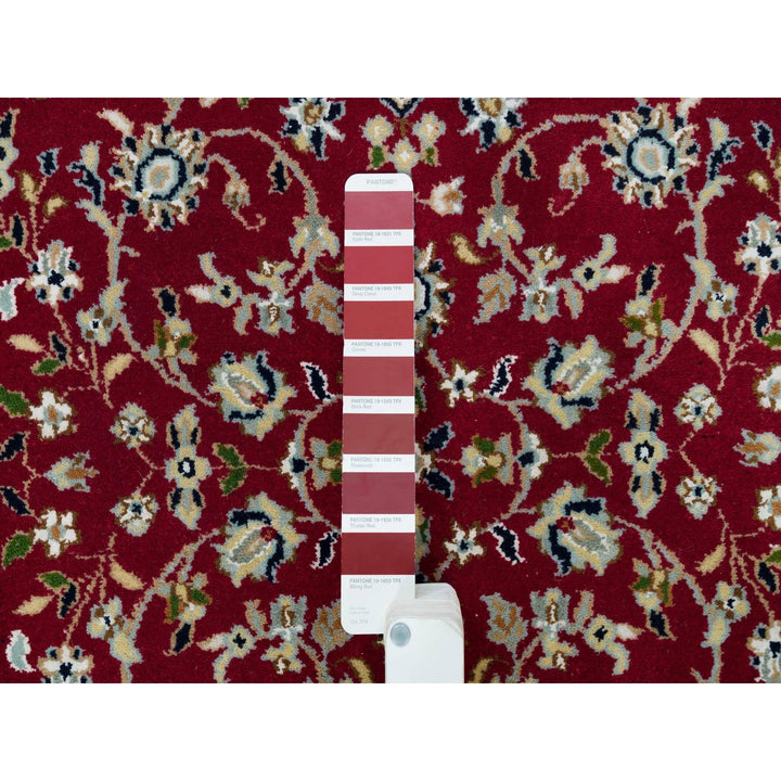 2'8" x 17'10" New Hand Knotted Red Wool Runner Oriental Rug - MOA10290064