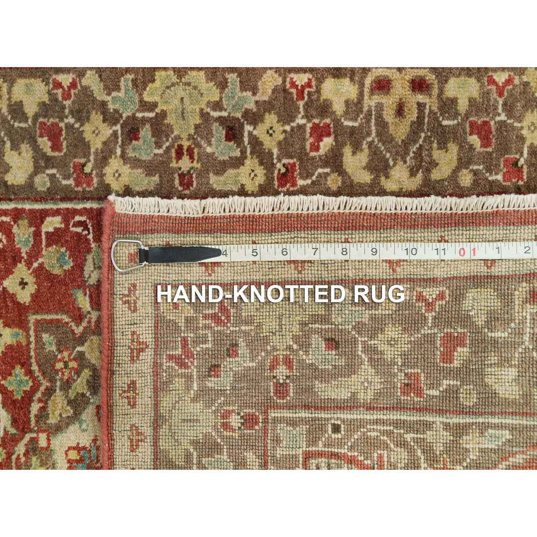 2'7" x 22'0" New Hand Knotted Red Cotton Runner Oriental Rug - MOA10290116