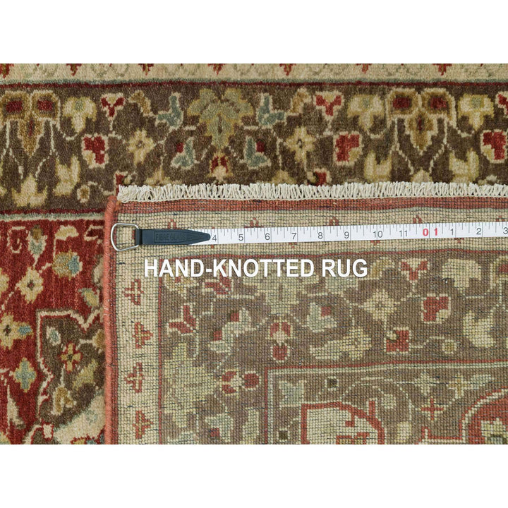 2'7" x 12'4" New Hand Knotted Red Cotton Runner Oriental Rug - MOA10290282