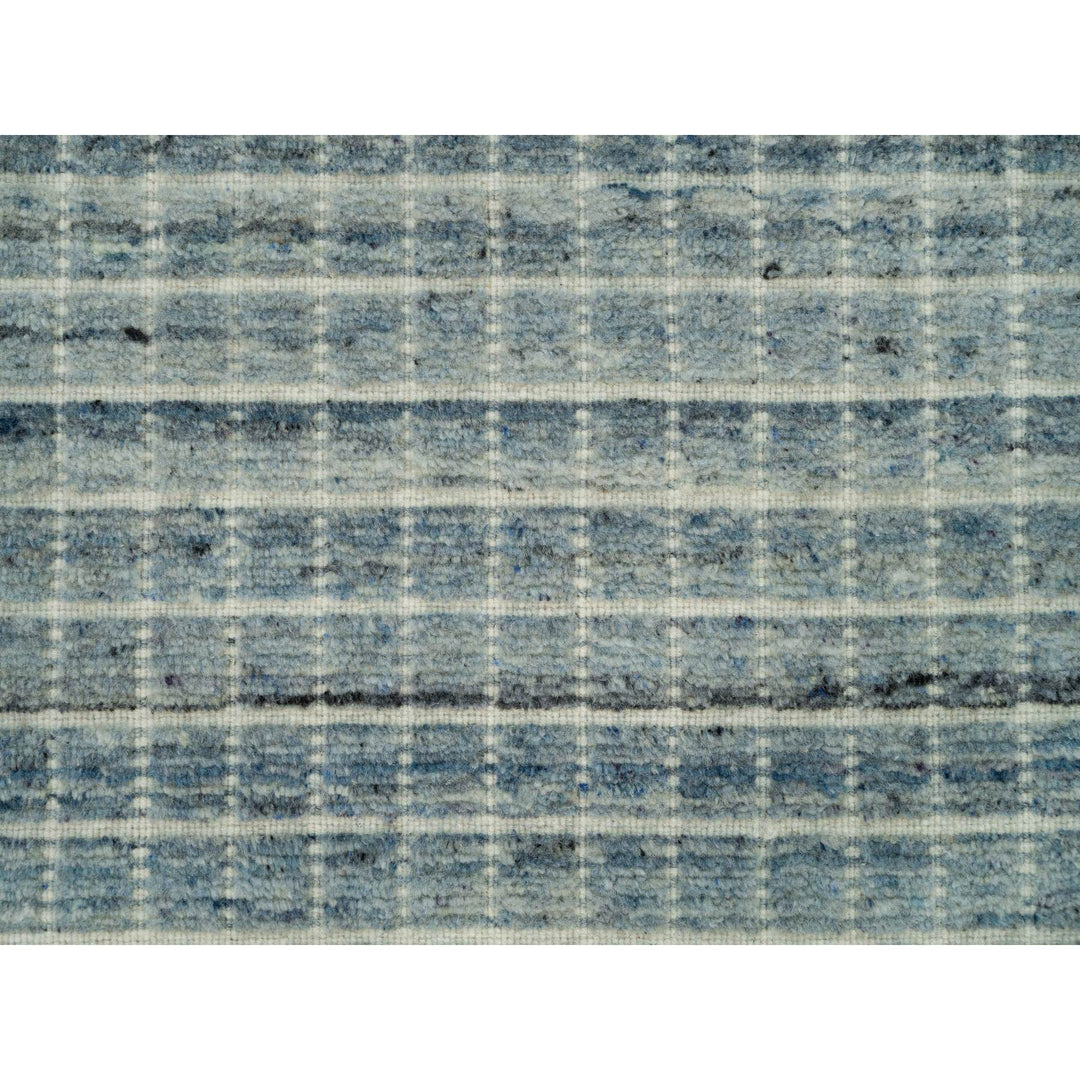 2'0" x 3'1" New Hand Loomed Blue Cotton Rectangle Oriental Rug - MOA10290372