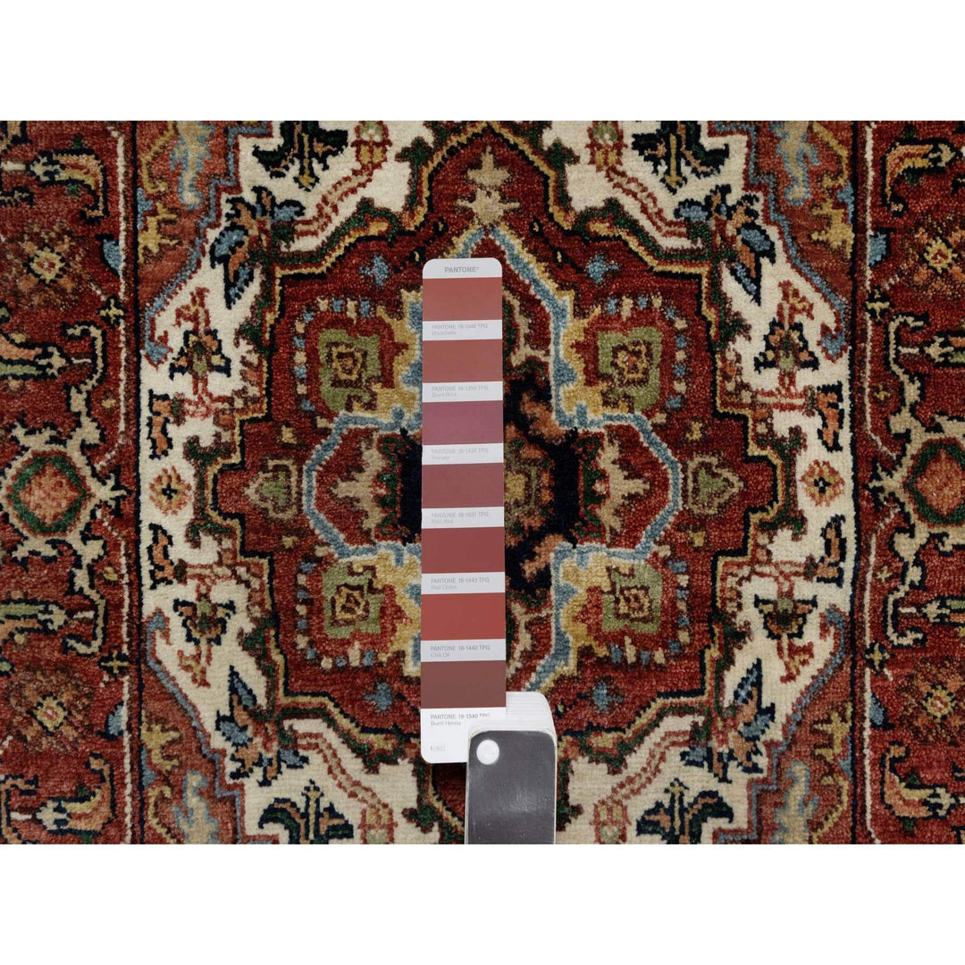 2'0" x 3'1" New Hand Knotted Red Cotton Rectangle Oriental Rug - MOA10290745