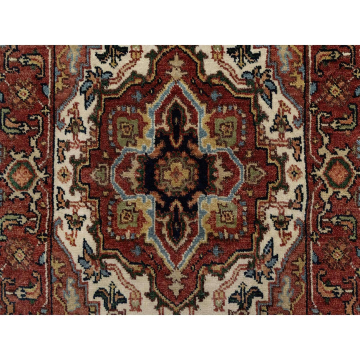 2'0" x 3'1" New Hand Knotted Red Cotton Rectangle Oriental Rug - MOA10290745