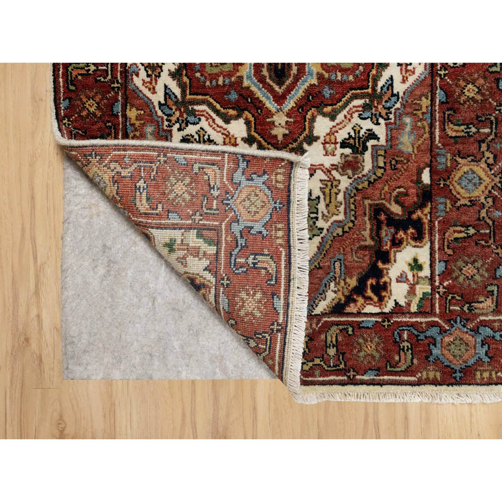 2'0" x 3'1" New Hand Knotted Red Cotton Rectangle Oriental Rug - MOA10290746