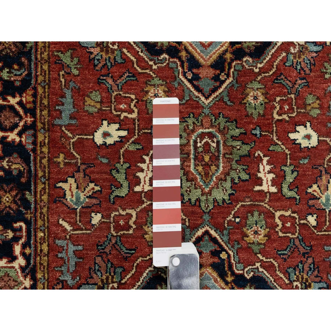 2'7" x 28'0" New Hand Knotted Red Wool Runner Oriental Rug - MOA10290754