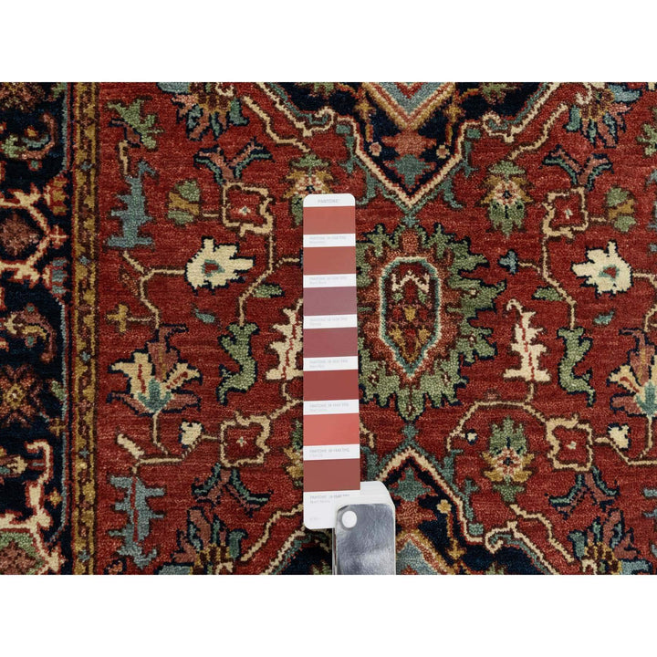 2'7" x 28'0" New Hand Knotted Red Wool Runner Oriental Rug - MOA10290754