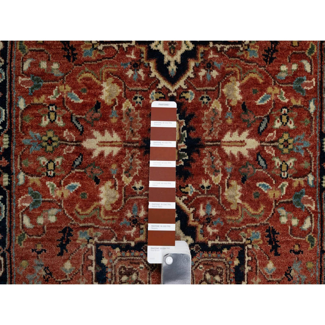 2'7" x 25'10" New Hand Knotted Red Cotton Runner Oriental Rug - MOA10290926