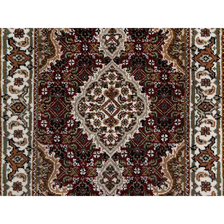 2'0" x 3'0" New Hand Knotted Red Wool Rectangle Oriental Rug - MOA10290993