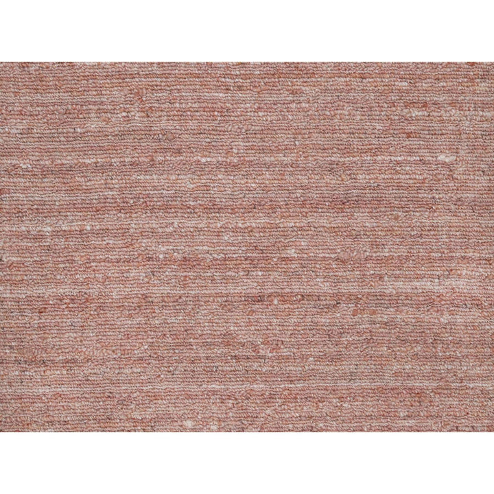 1'11" x 3'0" New Hand Loomed Pink Wool Rectangle Oriental Rug - MOA10291207