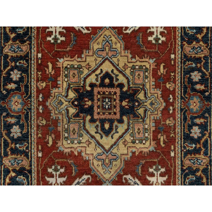 2'6" x 8'0" New Hand Knotted Red Wool Runner Oriental Rug - MOA10291240