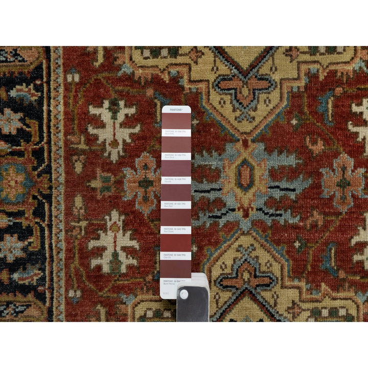 2'9" x 5'11" New Hand Knotted Red Wool Runner Oriental Rug - MOA10291262