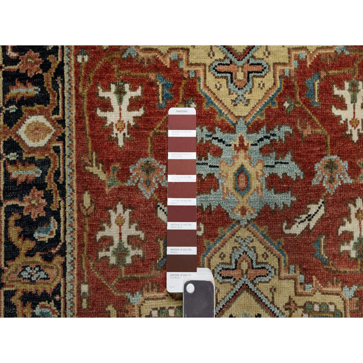 2'7" x 7'11" New Hand Knotted Red Wool Runner Oriental Rug - MOA10291263