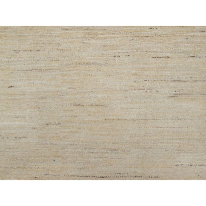 6'0" x 11'10" New Hand Knotted Ivory Wool Runner Oriental Rug - MOA10291298