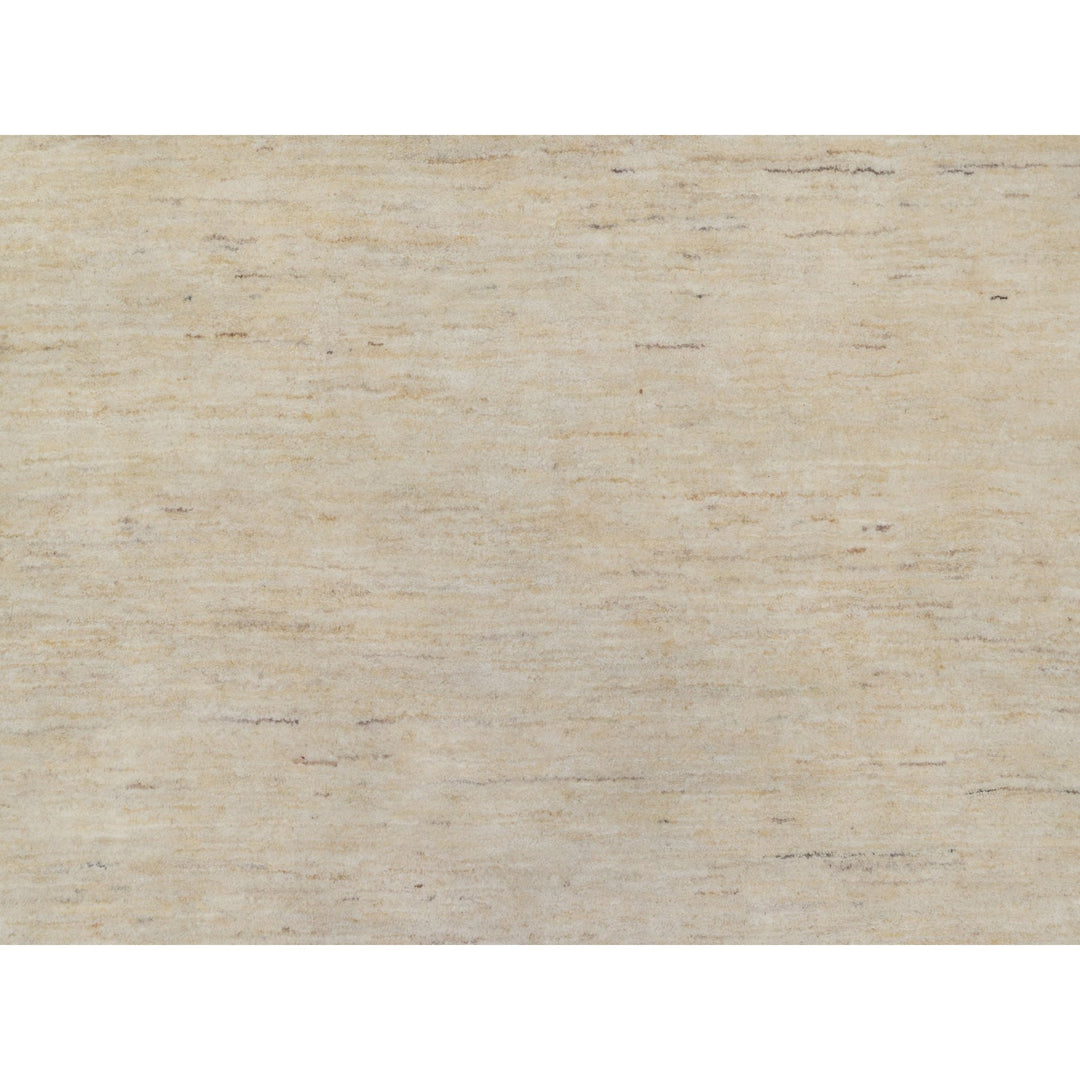 8'1" x 15'10" New Hand Knotted Ivory Wool Runner Oriental Rug - MOA10291309