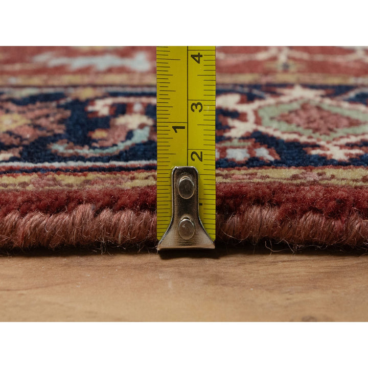 2'7" x 6'2" New Hand Knotted Red Wool Runner Oriental Rug - MOA10291369