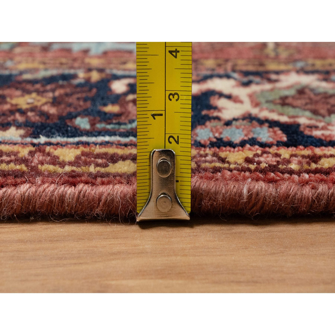 2'7" x 6'1" New Hand Knotted Red Wool Runner Oriental Rug - MOA10291370
