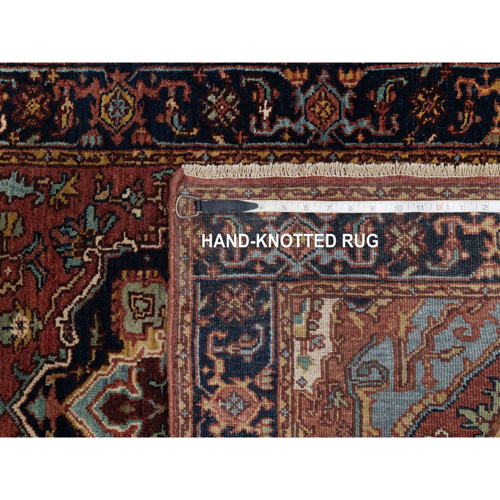 2'7" x 6'1" New Hand Knotted Red Wool Runner Oriental Rug - MOA10291370