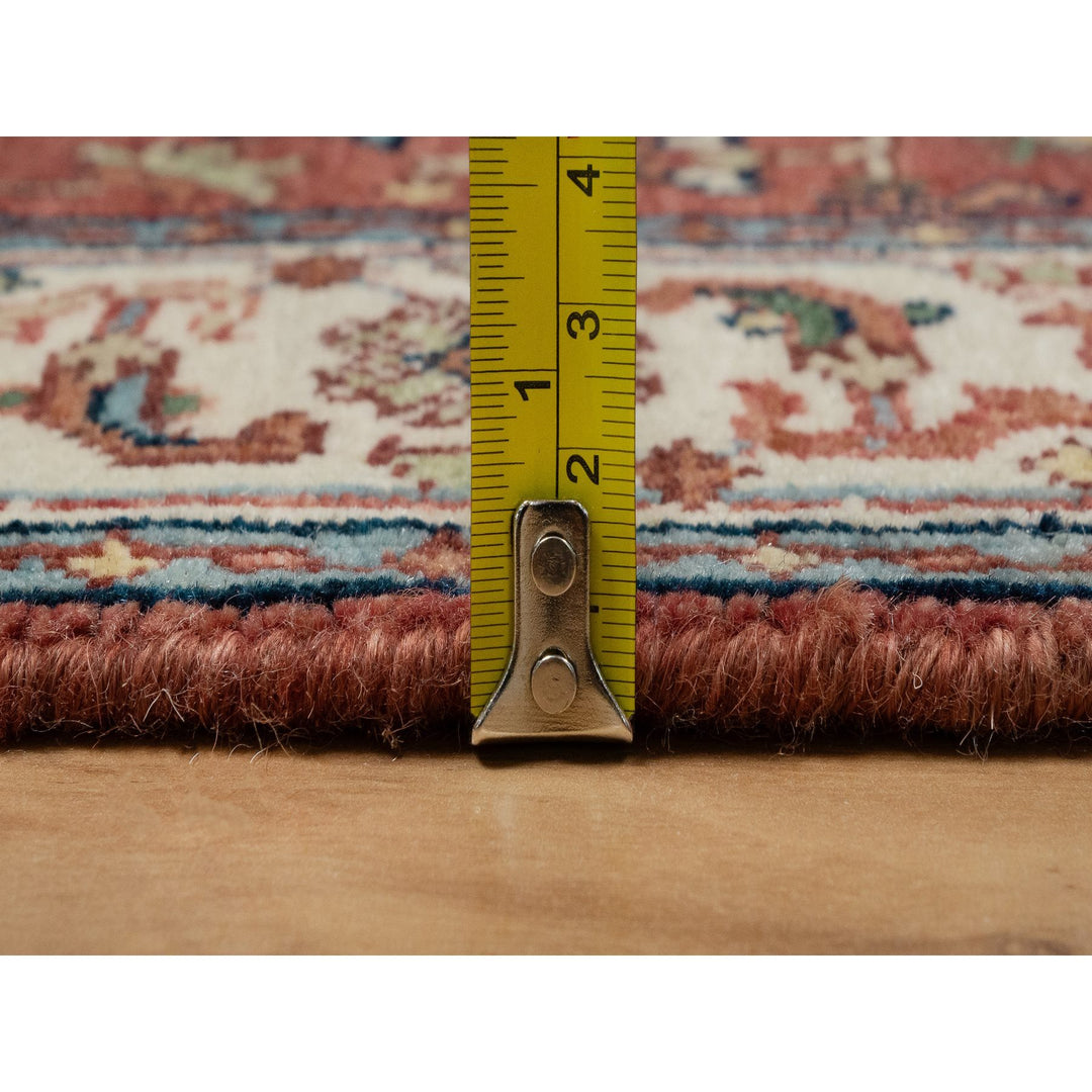 2'6" x 8'2" New Hand Knotted Red Wool Runner Oriental Rug - MOA10291372