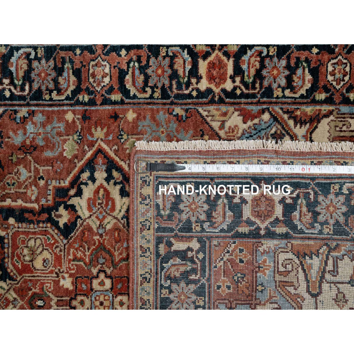 3'2" x 5'2" New Hand Knotted Red Wool Rectangle Oriental Rug - MOA10291376