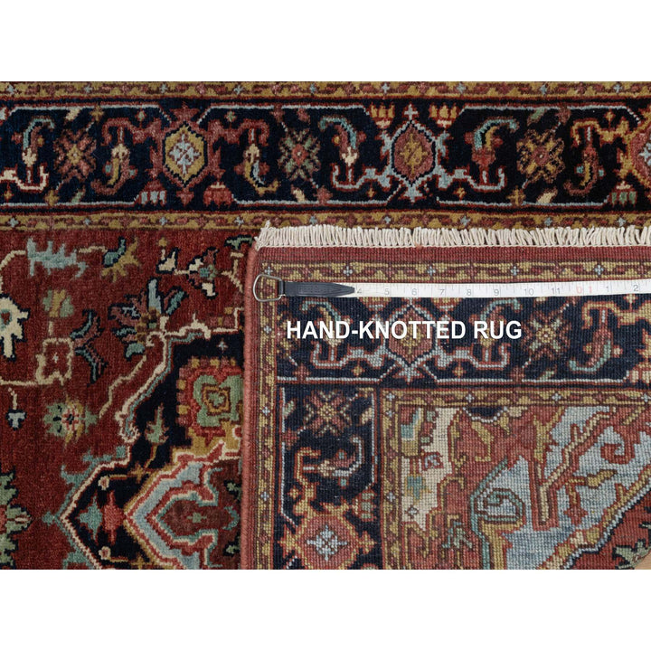 2'8" x 6'2" New Hand Knotted Red Wool Runner Oriental Rug - MOA10291377