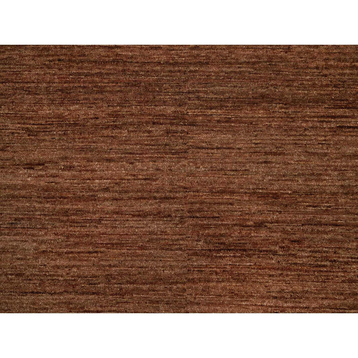 8'2" x 10'0" New Hand Knotted Brown Wool Rectangle Oriental Rug - MOA10291416