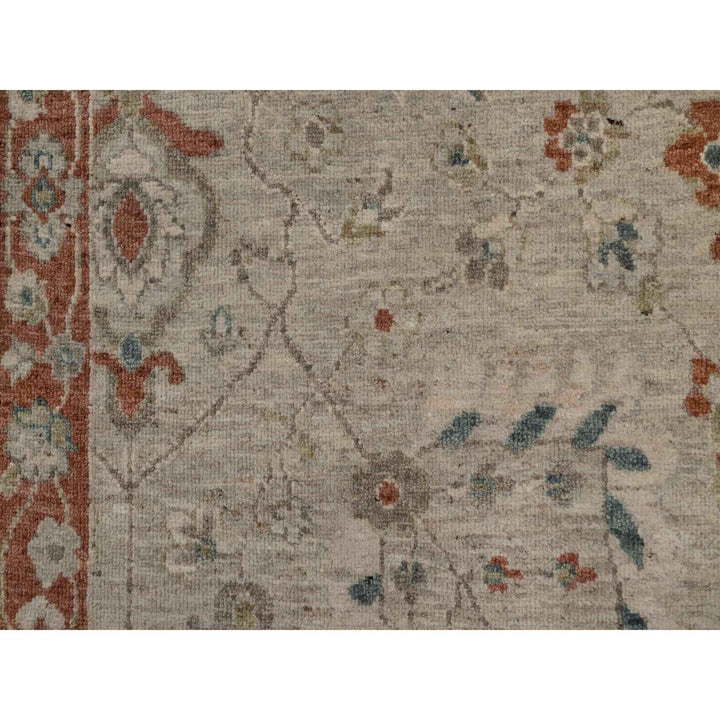 2'2" x 3'1" New Hand Knotted Beige Wool Rectangle Oriental Rug - MOA10291464