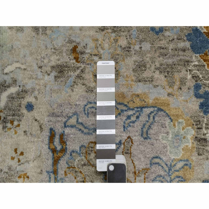 2'0" x 3'1" New Hand Knotted Ivory Wool Rectangle Oriental Rug - MOA10291465