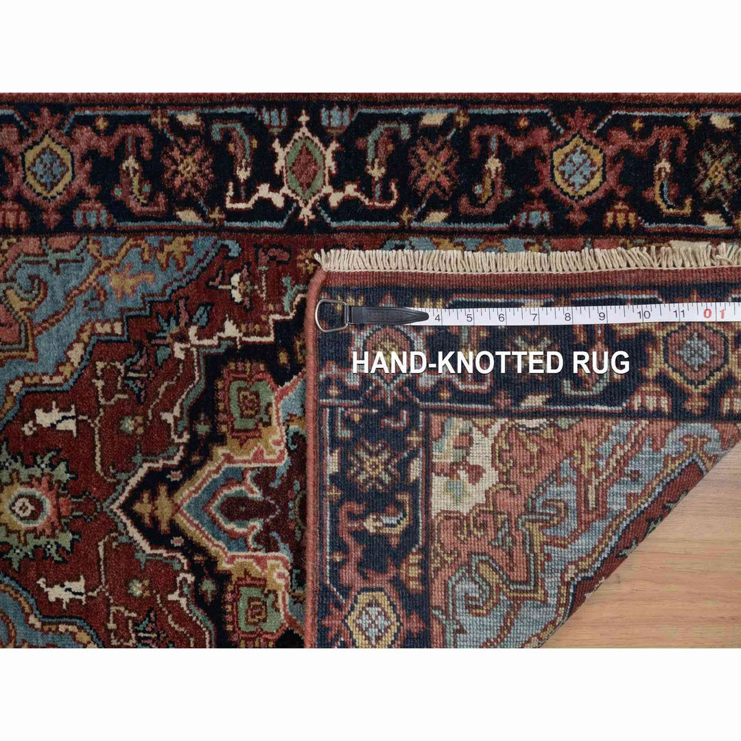 2'0" x 3'1" New Hand Knotted Red Wool Rectangle Oriental Rug - MOA10291481