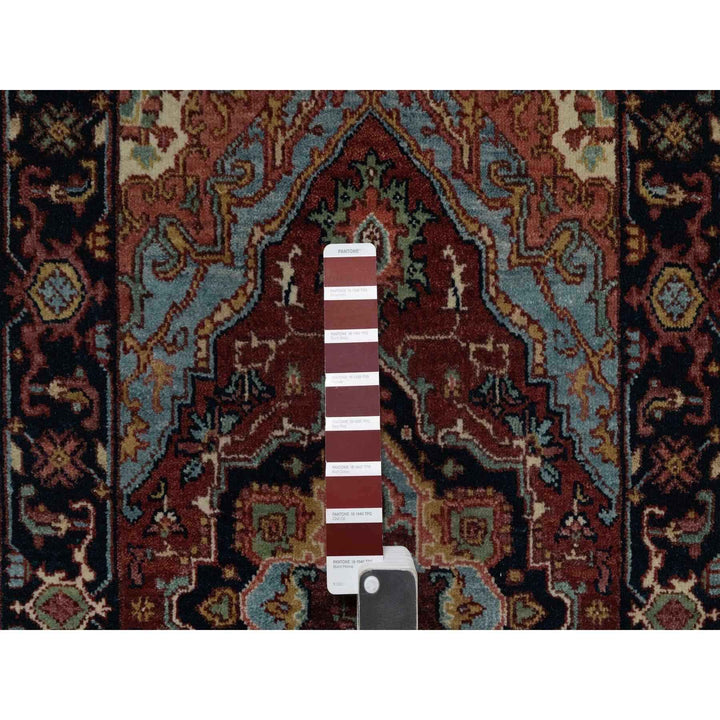 2'0" x 3'1" New Hand Knotted Red Wool Rectangle Oriental Rug - MOA10291482