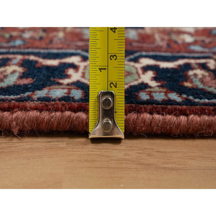 2'0" x 3'1" New Hand Knotted Red Wool Rectangle Oriental Rug - MOA10291482