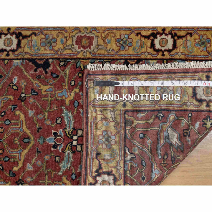 2'1" x 3'3" New Hand Knotted Red Wool Rectangle Oriental Rug - MOA10291484