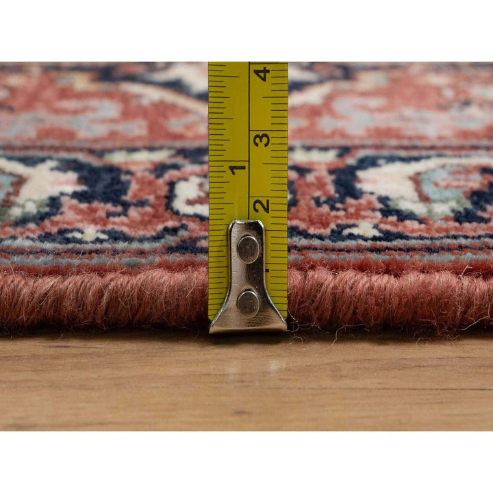 2'0" x 3'2" New Hand Knotted Red Wool Rectangle Oriental Rug - MOA10291487