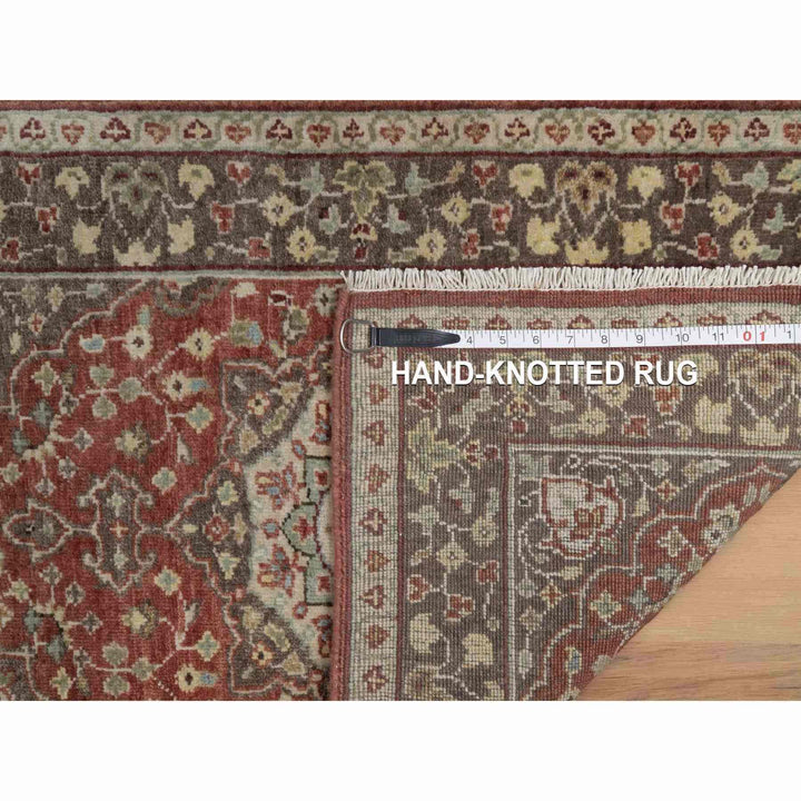 2'1" x 3'1" New Hand Knotted Red Wool Rectangle Oriental Rug - MOA10291490