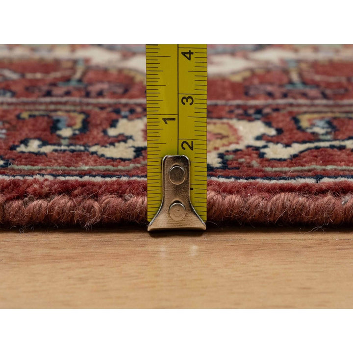 2'0" x 3'3" New Hand Knotted Red Wool Rectangle Oriental Rug - MOA10291491