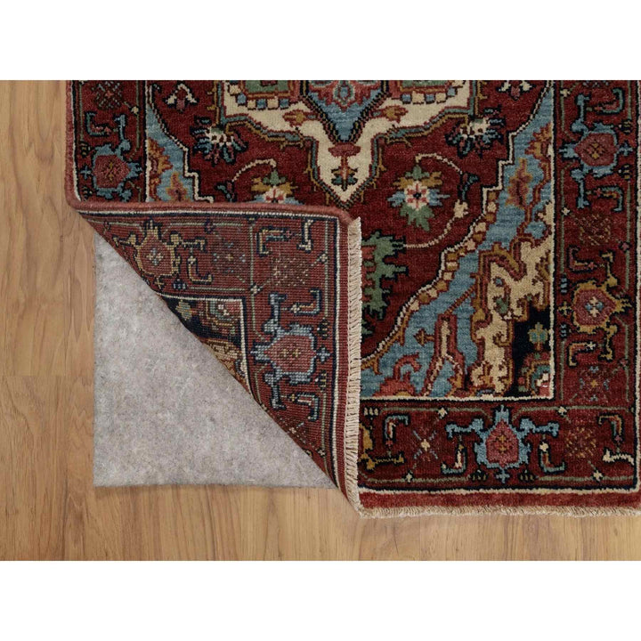 2'0" x 3'3" New Hand Knotted Red Wool Rectangle Oriental Rug - MOA10291492