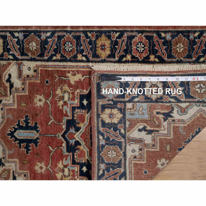 2'1" x 3'2" New Hand Knotted Red Wool Rectangle Oriental Rug - MOA10291496