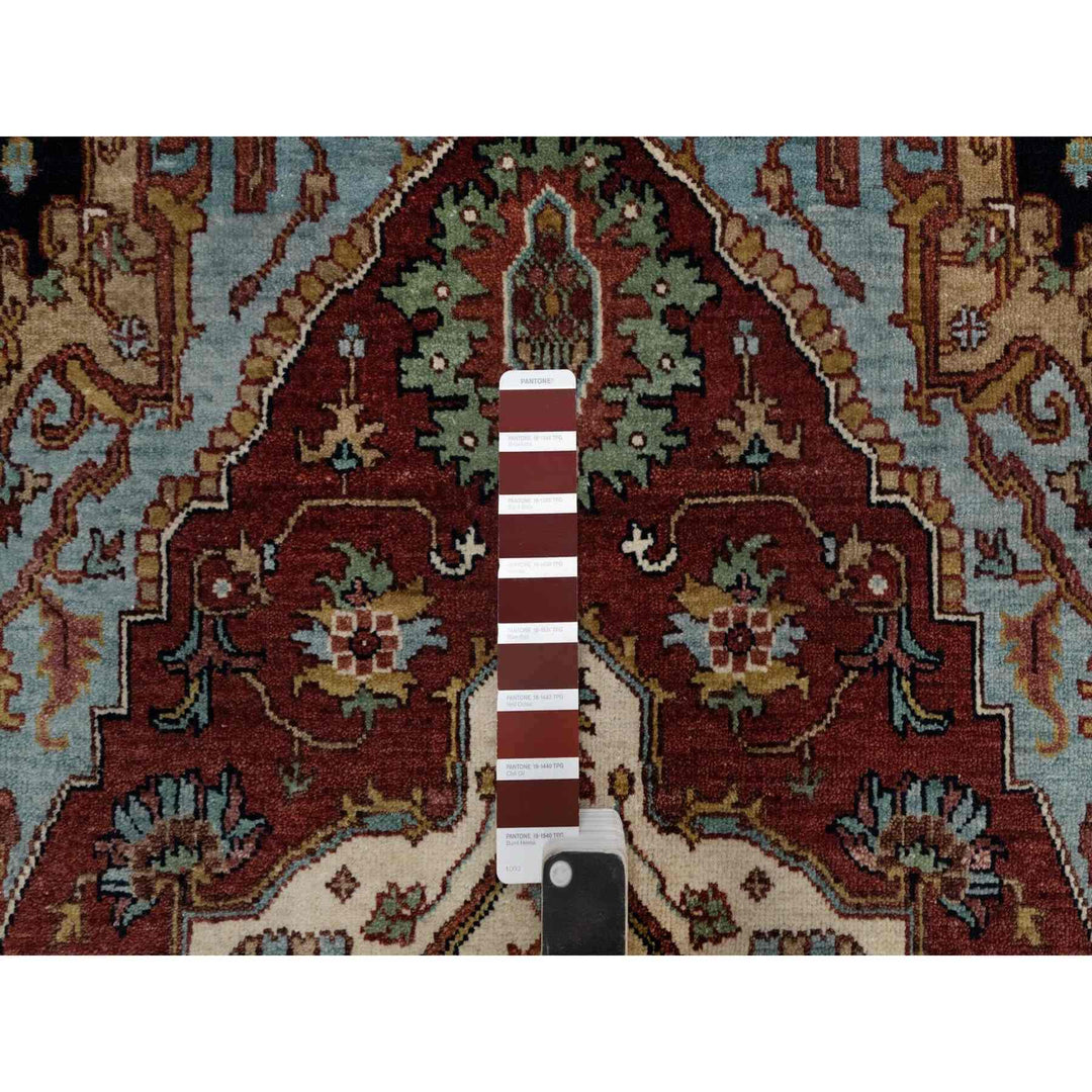 3'0" x 5'0" New Hand Knotted Red Wool Rectangle Oriental Rug - MOA10291497