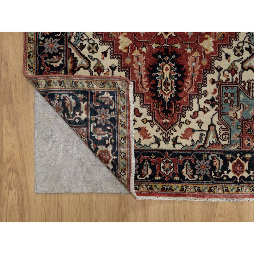 3'0" x 5'0" New Hand Knotted Red Wool Rectangle Oriental Rug - MOA10291509