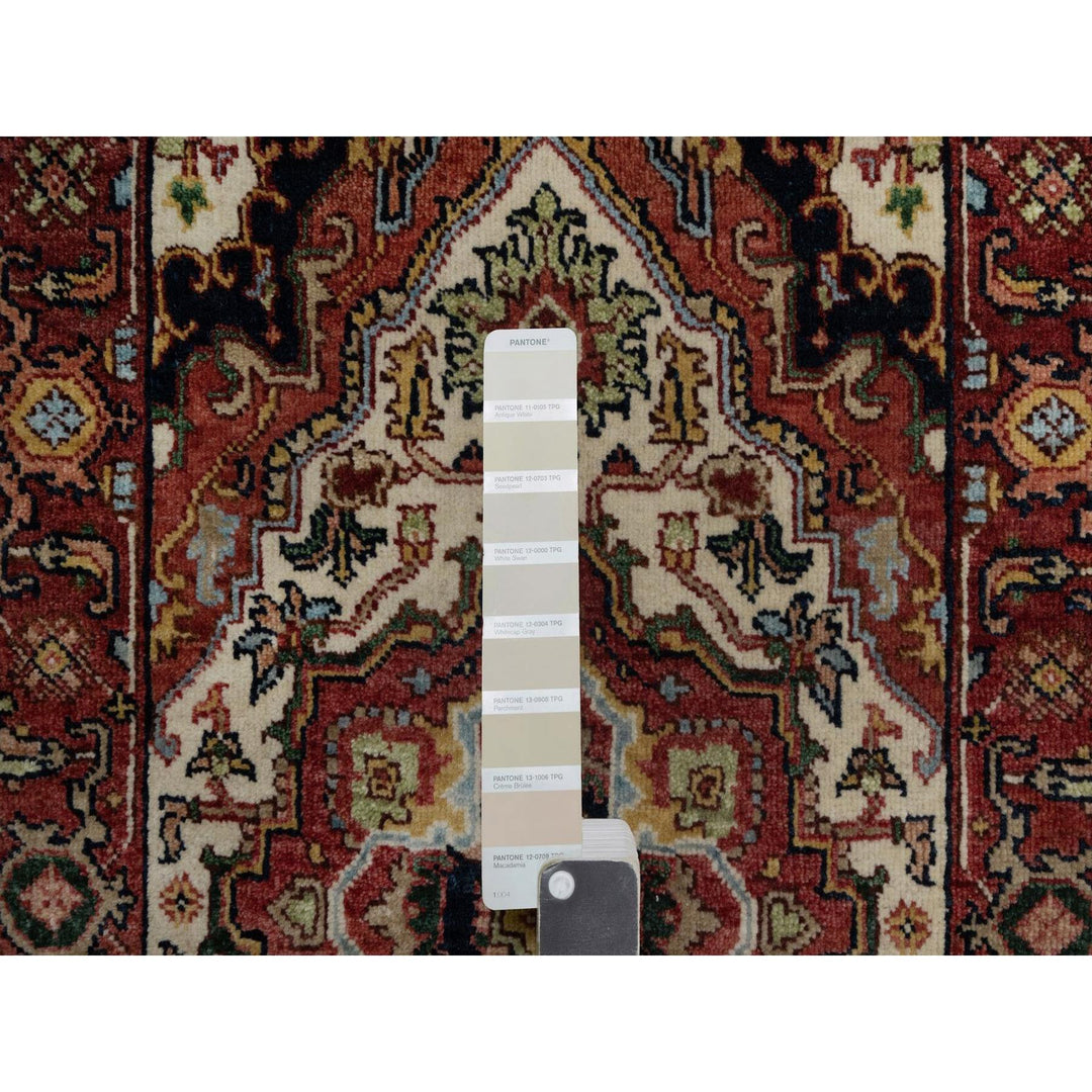 2'0" x 3'1" New Hand Knotted Ivory Wool Rectangle Oriental Rug - MOA10291520
